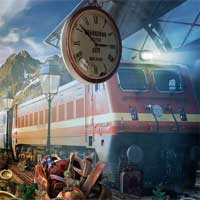 Free online html5 games - Train Trip Hidden4fun game 