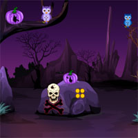Free online html5 games - Escape007Games Halloween Owl Forest Escape game 