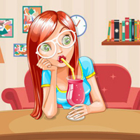 Free online html5 escape games - Thirsty Lazy Girl Escape
