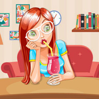 Free online html5 games - Thirsty Lazy Girl Escape game 