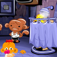 Free online html5 games - Monkey Go Happy Stage 677 game 