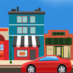 Free online html5 games - Escape from Red Car game 