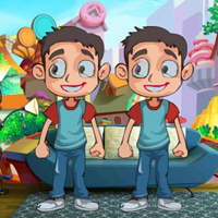 Free online html5 games - Twin Boy Escape game 