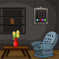 Free online html5 games - Cracked Toon House Escape game 