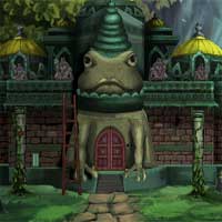 Free online html5 games - The Bull Frog Temple EnaGames game 