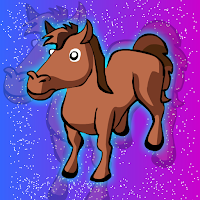 Free online html5 games - G2J Baby Horse Hungry Escape game 