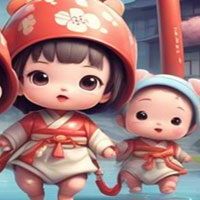 Free online html5 games - Japanese Infant Rescue  game 