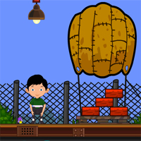 Free online html5 games -  AvmGames Boy Escape With Parachute game 