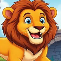 Free online html5 escape games -  Cheerful Lion Escape