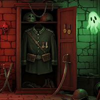 Free online html5 escape games - G4K Haunted Soldier Ghost Escape