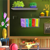 Free online html5 games - 365Escape Cartoon Home 4 game 