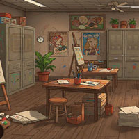 Free online html5 escape games - Art Class Boy Escape