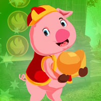 Free online html5 games - G4K Winner Pig Escape game 