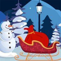 Free online html5 games - Santa Christmas Gift Escape game 