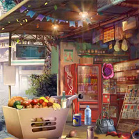 Free online html5 games - Delicious Shop Hidden4Fun game 