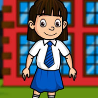 Free online html5 games - G2J Rescue the Little Girl from School game 