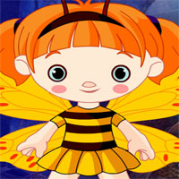 Free online html5 games - G4k Butterfly Girl Escape game 