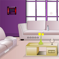 Free online html5 games - Pretty Purple Room Escape game 