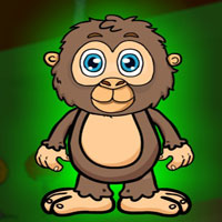 Free online html5 escape games - Rescue the Quiet Monkey from Cage