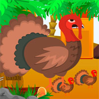Free online html5 games - Escape Thanksgiving Desert game 