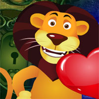 Free online html5 games - G4k Lion Love Escape game 