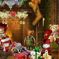 Free online html5 games - Santas Cabin Hidden247 game 