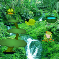 Free online html5 games - Games2rule Green Pulp Forest Escape game 