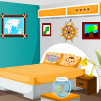 Free online html5 games - Doll room escape game 