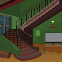 Free online html5 games - Games4Escape Dark Green Room Escape game 