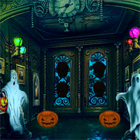 Free online html5 games - 8bGames Halloween House Escape game 