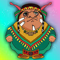 Free online html5 games - FG Rescue The Tribe Leader game 