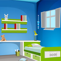 Free online html5 games - Cute Kids Room Escape game 