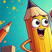 Free online html5 games - Colorful Pencil Rescue  game 