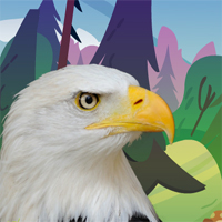 Free online html5 games - Games4King Eagle Escape game 