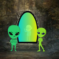 Free online html5 games - G2R Grandpa Trapped Alien Cave game - WowEscape 