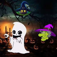 Free online html5 escape games - BIG Accursed Man Into Ghost