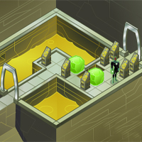Free online html5 games - Green Lantern Space Escape game 