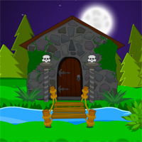 Free online html5 games - Mousecity Dark Forest Escape game 