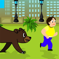 Free online html5 games - Escape from Wild Bear game 