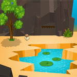 Free online html5 games - Little Dinosaur Escape game 