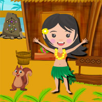 Free online html5 games - AvmGames Escape Tribe Girl game 