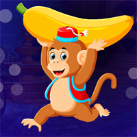 Free online html5 games - Games4King Running Banana Monkey Escape game 