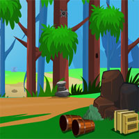 Free online html5 games - Deer Cub Cage Escape game 