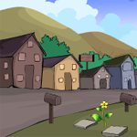 Free online html5 games - Houses of Mountain Escape game 