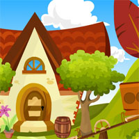 Free online html5 games - G4K Brown Pet Dog Escape game 