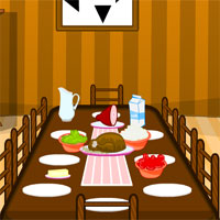 Free online html5 games - Dining Room Escape Mousecity game 