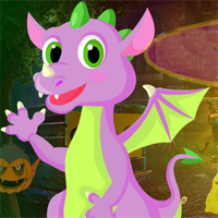 Free online html5 games - Winged Dragon Escape game 