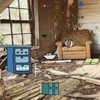 Free online html5 games - GFG Abandoned Wooden Room Escape game 