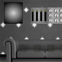 Free online html5 games - 8b Black Room Escape game 