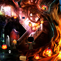 Free online html5 games - Top10NewGames Strange Halloween Escape game - WowEscape 